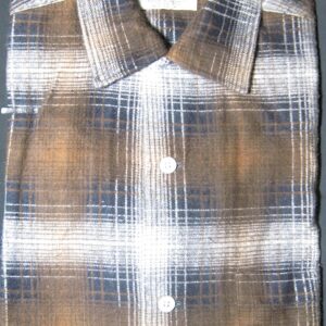 Campus Boys Cotton Flannel Vintage Long Sleeve Shirt NOS