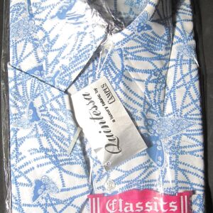 Vintage Campus Quintessa Butterflies Short Sleeve Shirt NOS