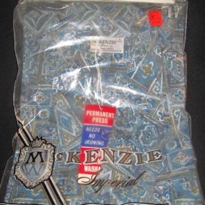McKenzie Tapa Blocks Vintage Mens Robe NOS Deadstock