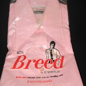 Campus Now Breed Pink Vintage Shirt Deadstock NOS