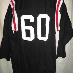 Campus Knit Shirt Ringed Shoulder Baseball Shirt no 60 NOS