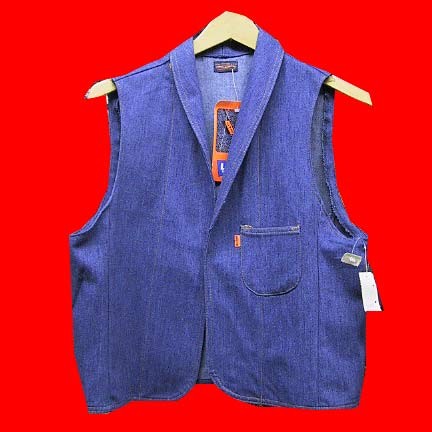 Levi's for women open front single pocket vest