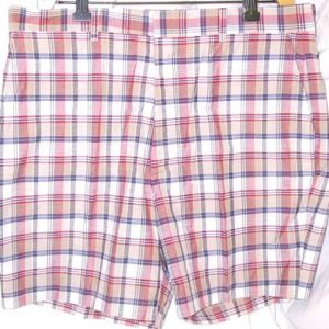 Permanent Press Classic Preppy Plaid Shorts