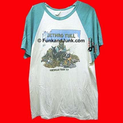 Jethro Tull "Songs from the Woods American tour T shirt
