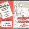 James Thurber Unicorn in the Garden Pressbook