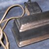 Art Deco Metal Bed Lamp with Clamps