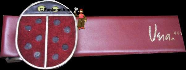 Vera Large Ladybug Logo Belt Buckle with Original Belt