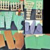 Vintage 1935 Plan a Garden Building Construction set - Image 2