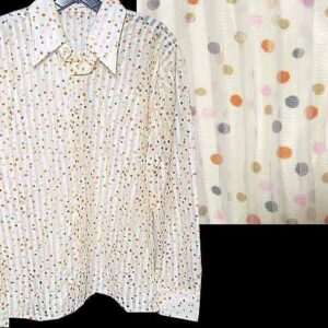 Lucien Piccard Colored Confetti & Streamers Long Sleeve Shirt