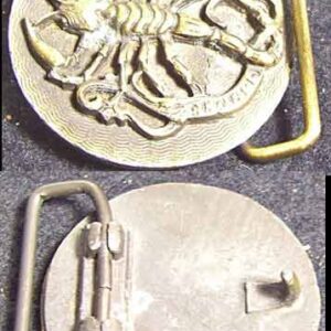 Scorpion Scorpio Zodiac Center Metal Belt Buckle Deadstock