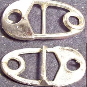 Safety Pin Metal Belt Buckle Old Unused Store Stock