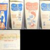 1975 original White Lava in Blue Liquid Lite (Lamp) in Gold Base in original Box - Image 2