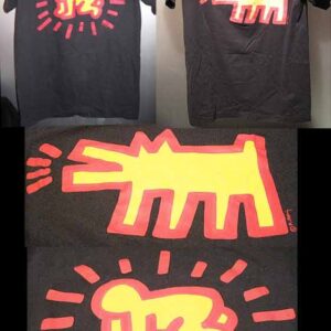 Keith Haring's Pop Shop Sold Barking Dog and Radiant Child T shirt