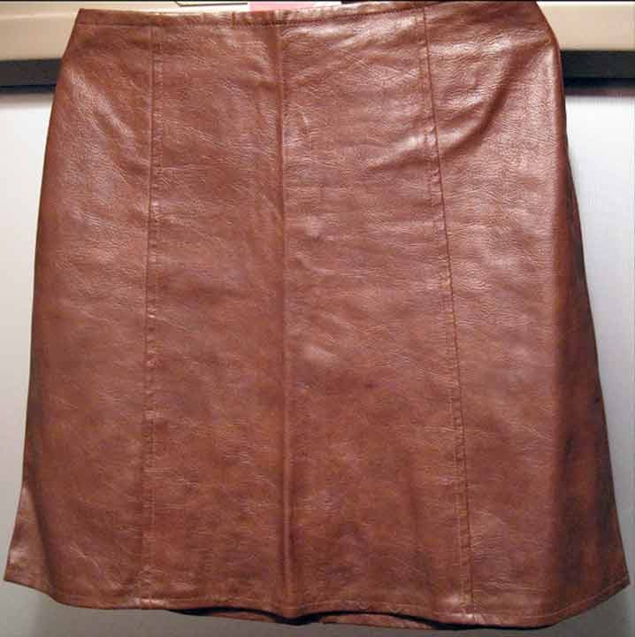 Russ Brown Leatherette Girl's Skirt