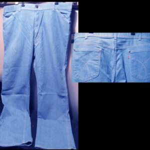 Levi's 1970's "With a Skoosh More Room" Light Denim Pants