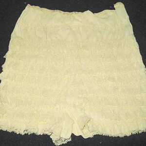 1950's Ruffled Yellow Bloomers
