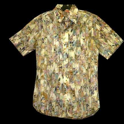 Mcroy Swirled Paint Splatters Short Sleeve