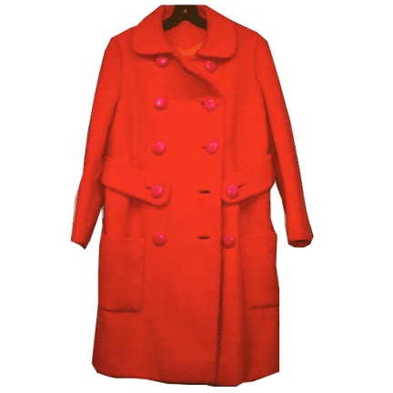 Coat Jokini Orange large Pink Button Front