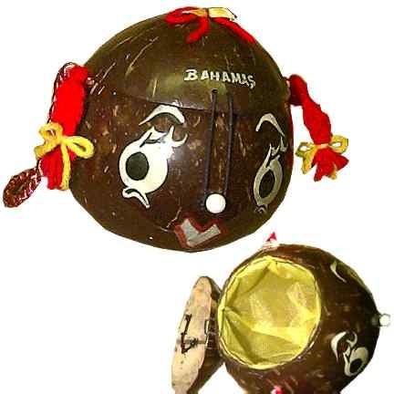 Bahamas Face Shell Purse