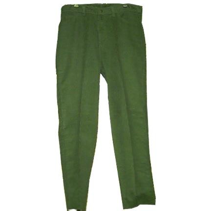 Levi for Gals Big "E" Green small Cord Corduroy Slacks