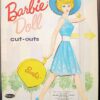 Barbie Doll Cut Outs Paper Doll Set in Folder