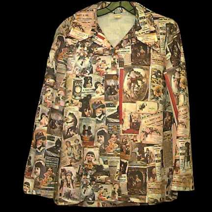 Nikki vintage Advertising Cards Photo Print Long Sleeve