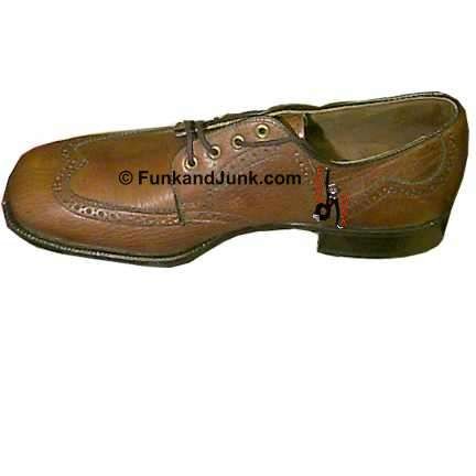 Bostonian Brown Lace Wing Tips with Leather Soles Men's Shoes in box