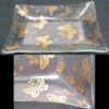 Georges Briard Butterflies Bent Glass Tray - Image 2