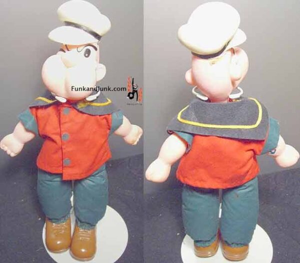 Popeye Doll with Plastic Head