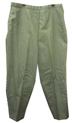 West Point Pepperell "Now" Green Side Zipper Jeans