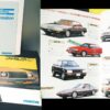 Tokyo Mazda 25th Motor Show Press Book & 2 Mazda Brochures