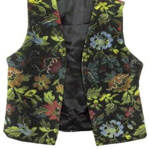 Saks Fifth Avenue Floral Carpet Vest