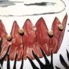 Irina Lorin Pair African Glazed Tiles in original Frames - Image 9