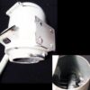 Dazey Wall Mount Torpedo Ice Crusher with Red Bottom - Image 2