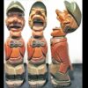 Anri Wood Mans Head Pourer with Body Holder