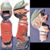 Anri Wood Mans Head Pourer with Body Holder - Image 2