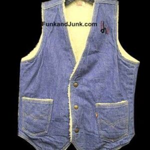 Levi Flock Lined Denim Vest