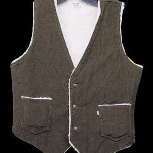 Levi's Brown Corduroy Flocked Interior Vest