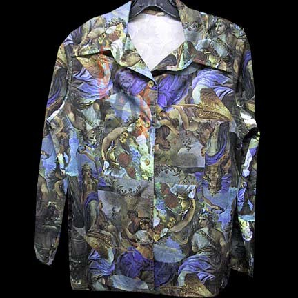Mythological with Greek with Roman ? Woman Art Work Photo Print Like Long Sleeve Blouse