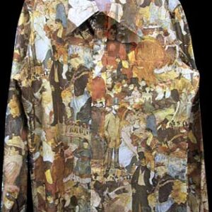Lim's Custom Talouse Latrec Moulin Rouge Scenic Long Sleeve Shirt