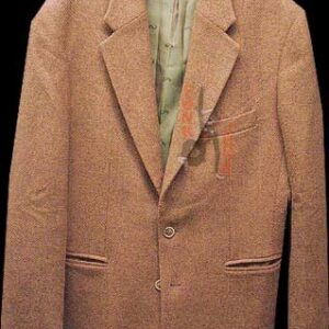 New Man Rust Orange Weave Man's 2 Button Jacket