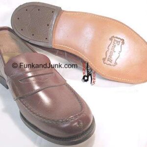 Endwell 1970's Brown Classic Penny Loafers