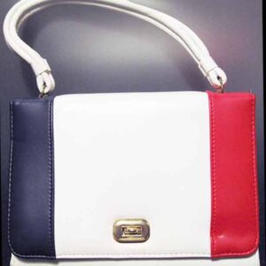 Mod Red White and Blue Purse