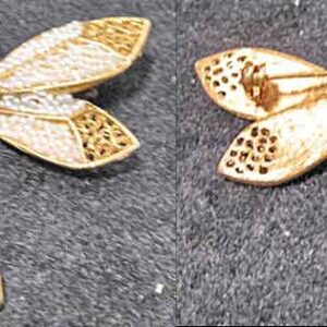 Dragonfly Seed Pearl and Rhinestone Figural Pin by BSK