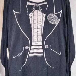 1980 Paulison Classic Long Sleeve Tuxedo T-Shirt