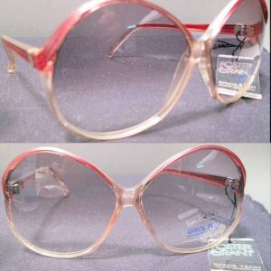 Foster Grant Space Tech Lavender over Clear Oversized Sunglasses