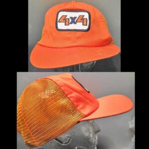 4 x 4 Truck Patch Vintage Mesh Back Truckers Hat Cap